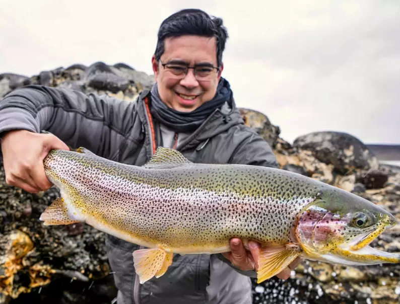 how to catch trout