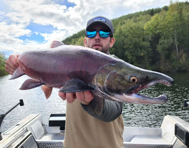 alaska salmon fishing trips