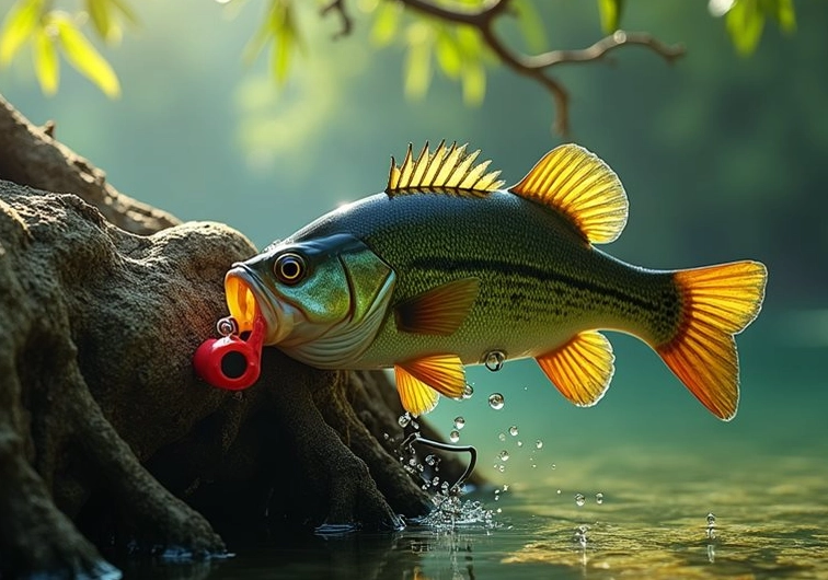 how to catch bass