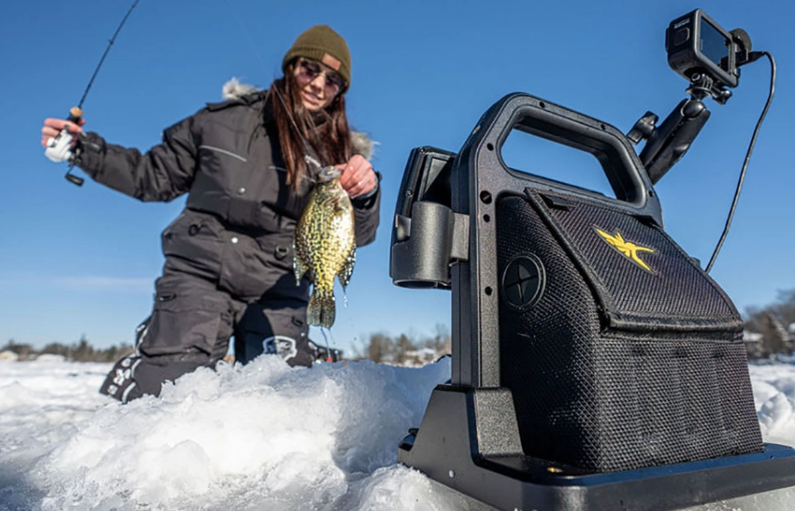 ice fishing equipment