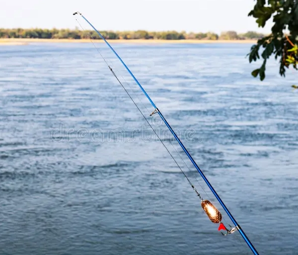 river fishing tackle setup