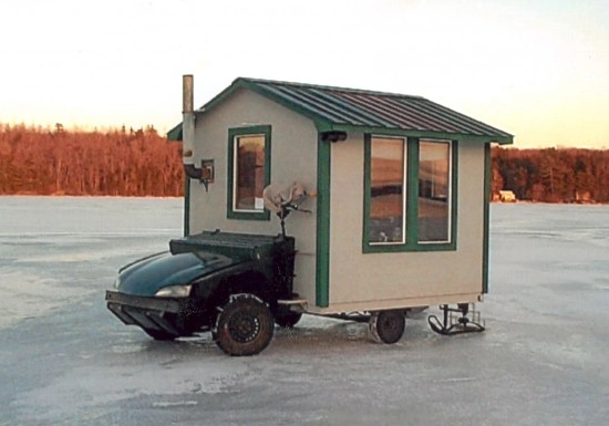 ice fishing cabin plans
