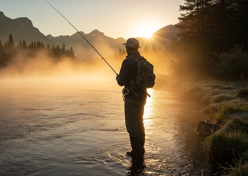 fly fishing vs spin fishing