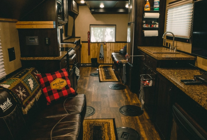 ice fishing cabin plans