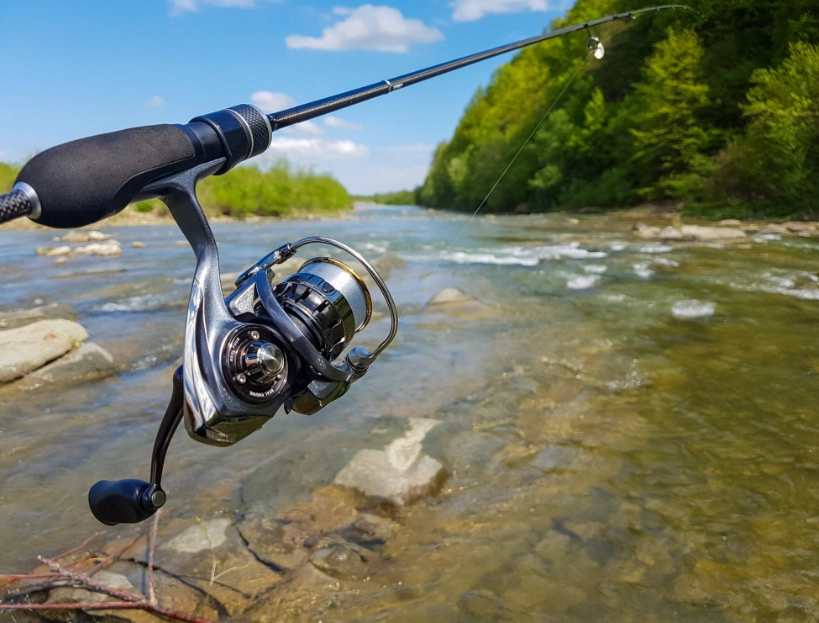 river fishing rods