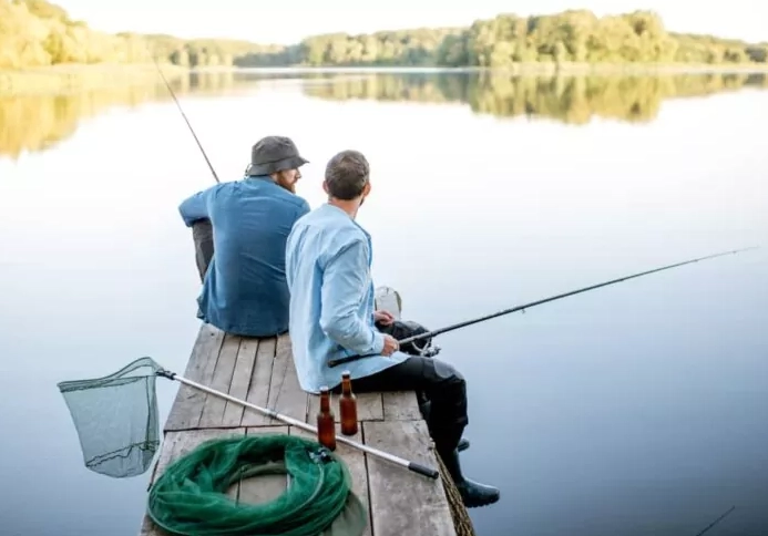 fishing in strong current