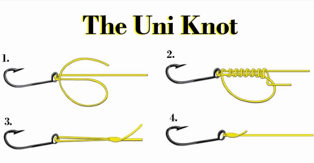 how to tie a uni knot
