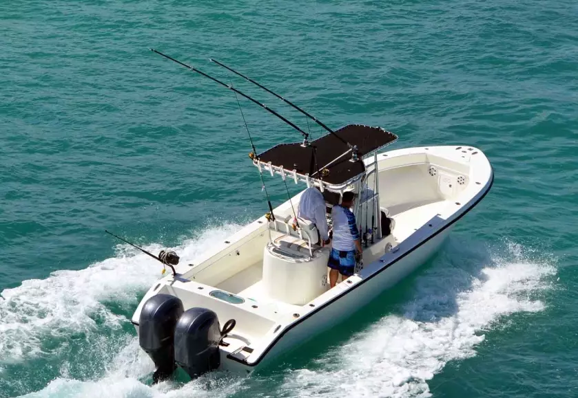 motor fishing boat