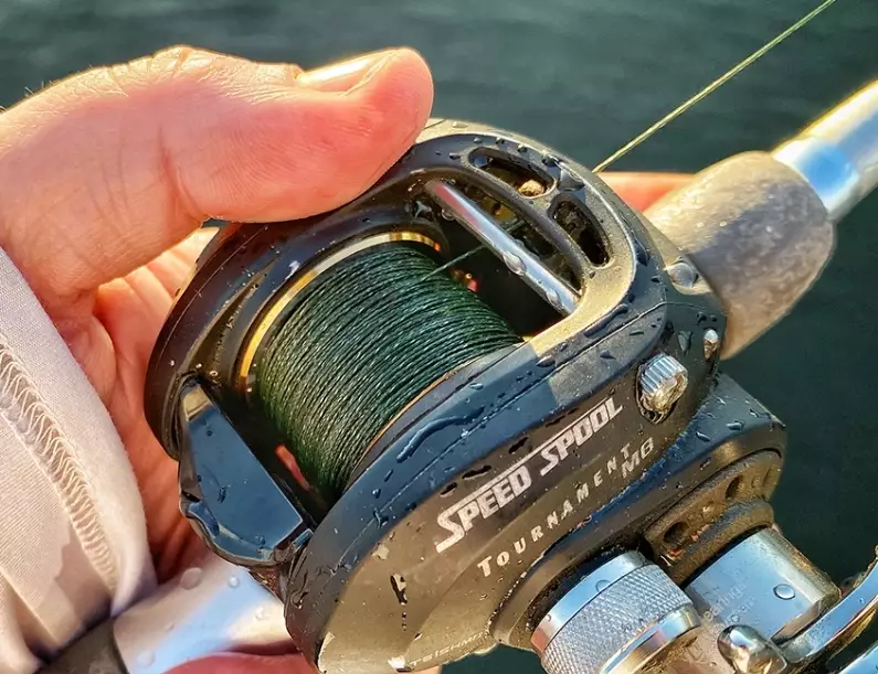 how to use braided fishing line