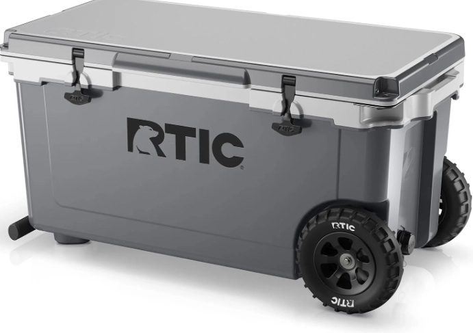 rolling fishing cooler
