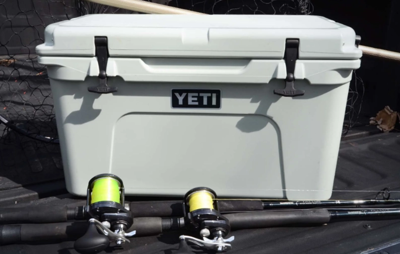 best fishing cooler with rod holders