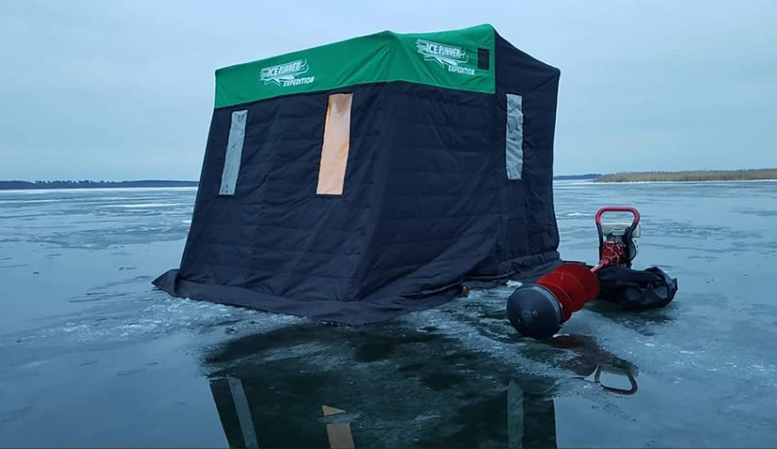 portable ice fishing shelter