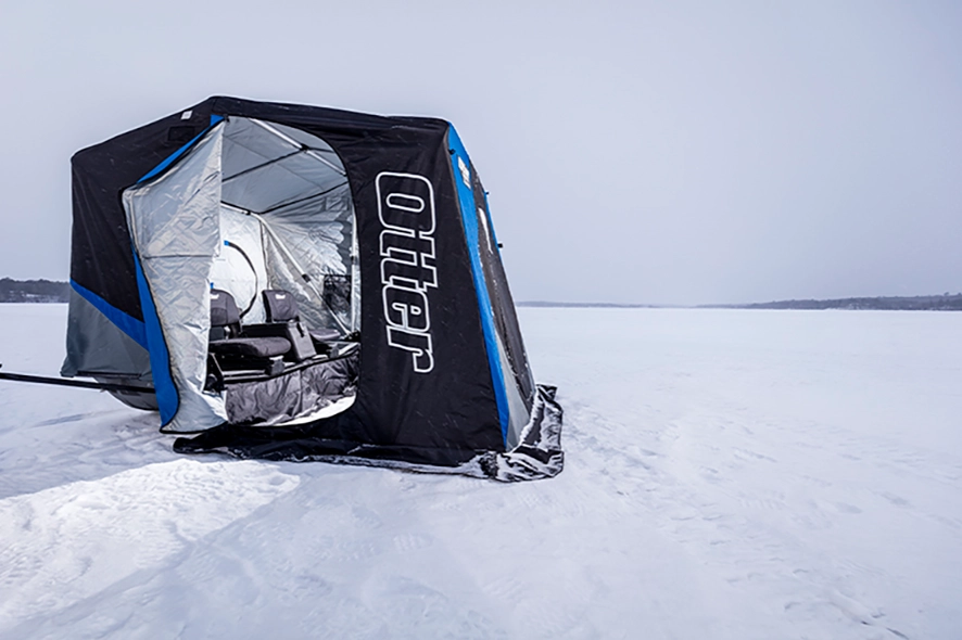 portable ice fishing shelter