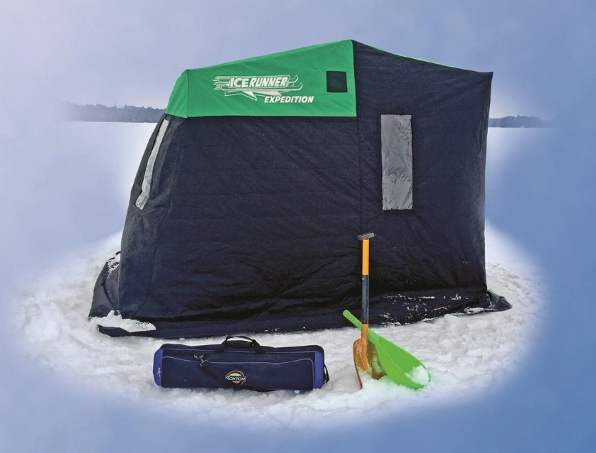 ice fishing sled shelter