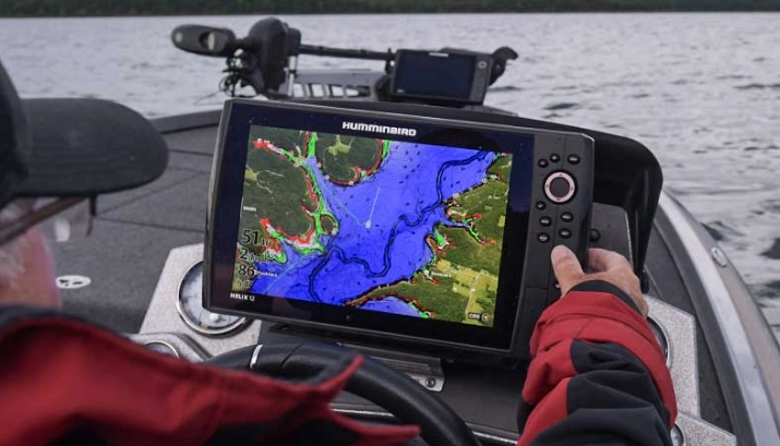 how to use a fishing GPS