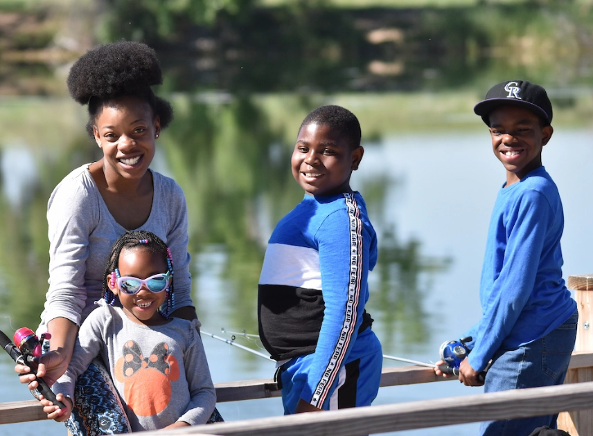 first fishing trip for kids