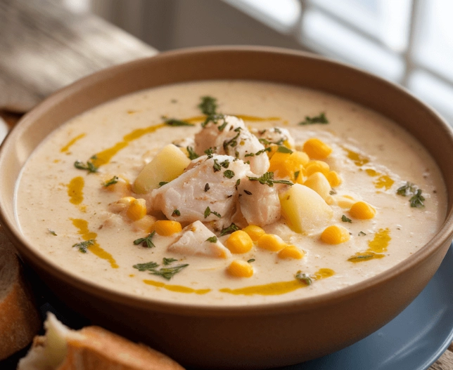 Creamy Fish Soup
