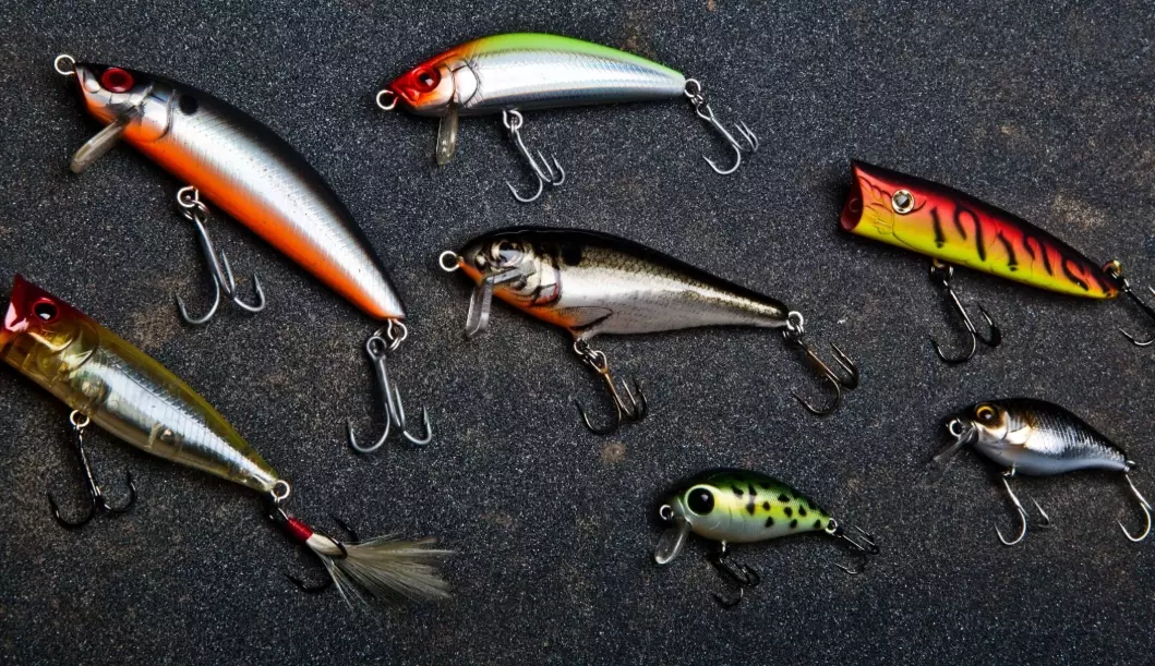 types of fishing lures