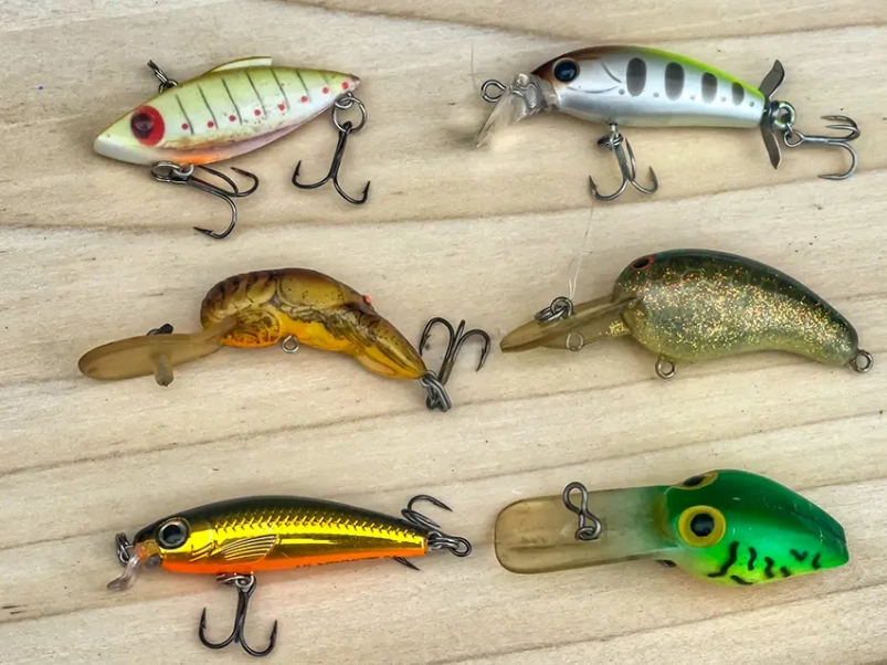 types of fishing lures