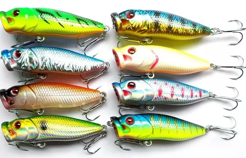 types of fishing lures